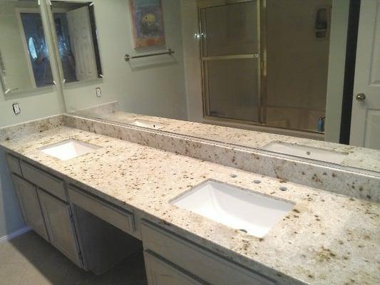 Bathroom counter top