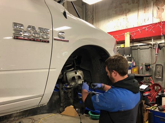 We have several Mopar Certified Diesel Technicians on staff!