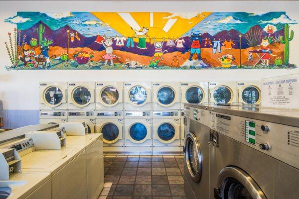 Cool Cat Laundry is the clean and convenient spot, right next to the U of A campus, for your laundry needs...