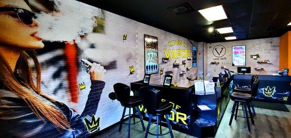 Stop in today and check out a huge selection of juice, disposables and all the vape you'll ever need.