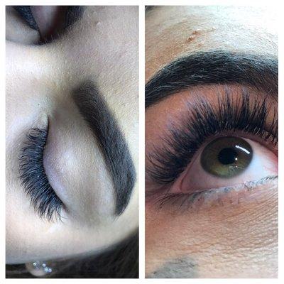 Beautiful lashes extension for special occasion (happy Custumer )