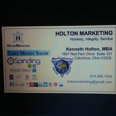 Our business card