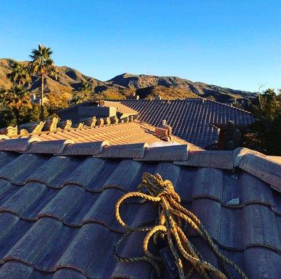 Tile roof replacement