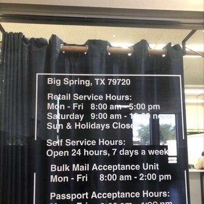 Big Spring Post Office USPS