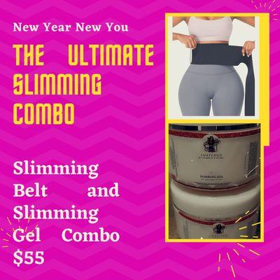 Monthly deal slimming wrap and slimming gel combo