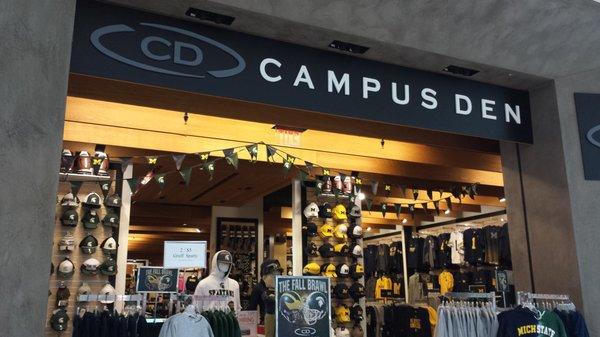 Campus Den in Twelve Oaks Mall, Novi MI