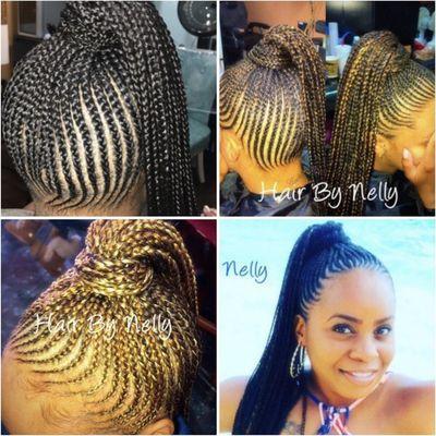 High Ponytail Braids