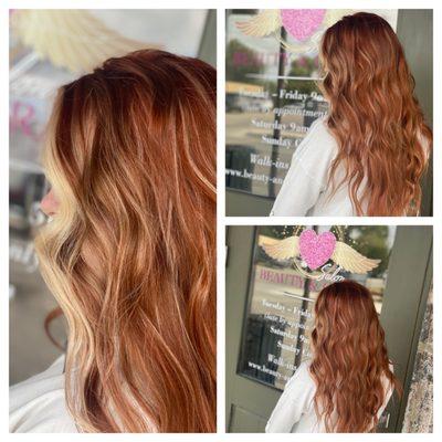 Hand painted balayage,  by AmyYvonne