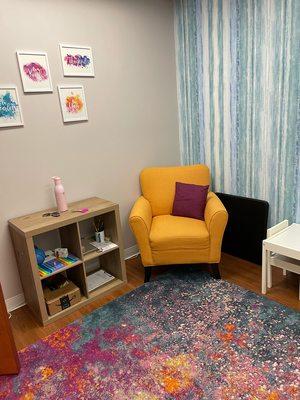 Another view inside one of our offices at Child and Family Therapy Center.