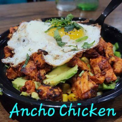 Seared Ancho Chicken Bowl!