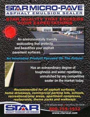 Proud distributors and certified applicators of Star Seal products.