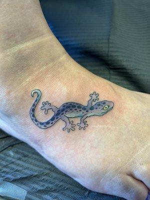 Gecko tattoo