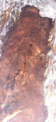 Hickory smoked baby back ribs