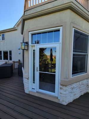 Lots of new windows and doors.
41 windows 2 patio doors 2 entry doors