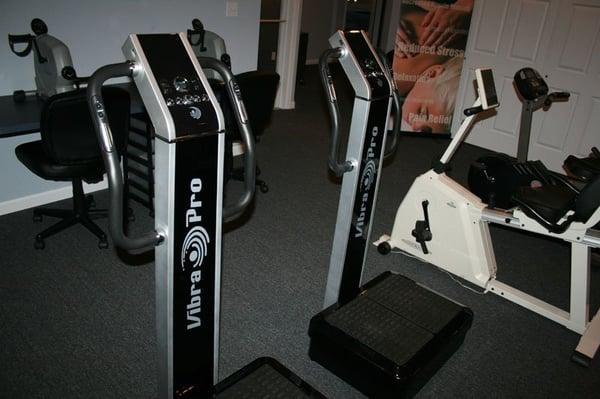 Vibra Pro machines shake the weight off!