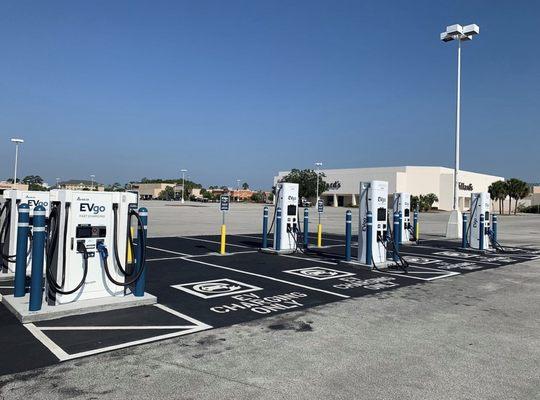 Commercial EV GO DC Fast Charging Station Installation