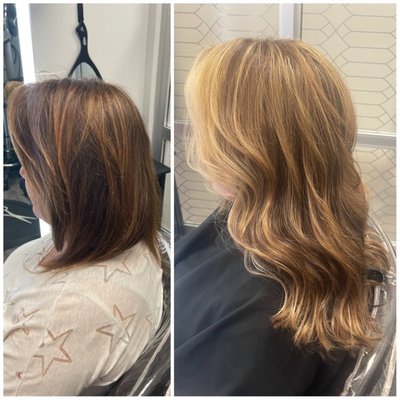 Extensions and balayage