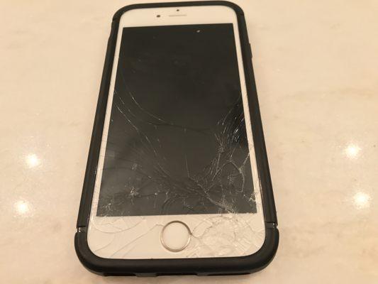 Shattered Screen! We can help