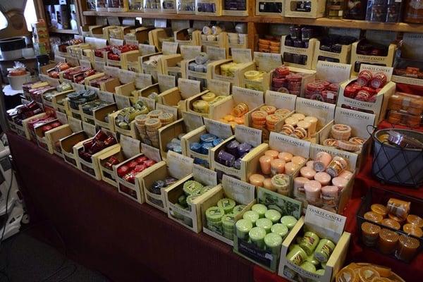 Huge variety of candles