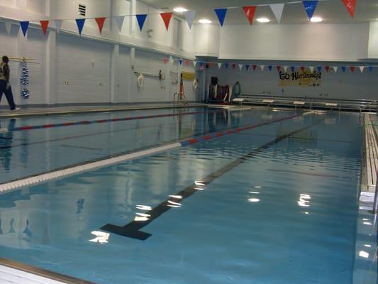 Heated indoor pool!