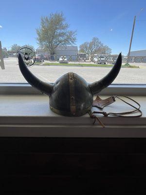 Viking helmet