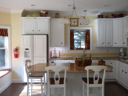 Kitchen of the carriage house