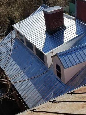 We install Metal, Asphalt and Commercial Roofing materials.