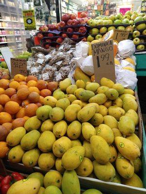 Mango season! Carib Food Market.