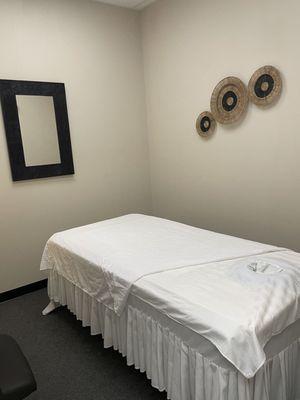 Relaxing massage environment