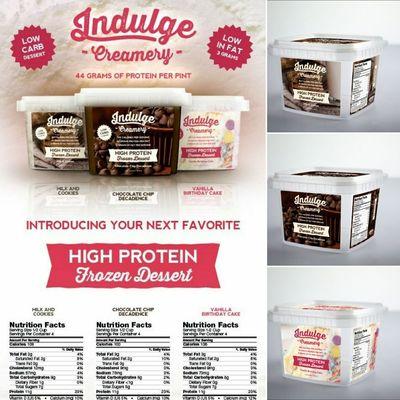 High protein ice cream