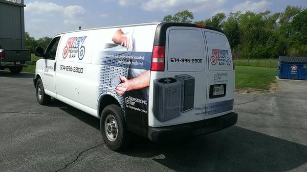 Partial wraps and vehicle graphics