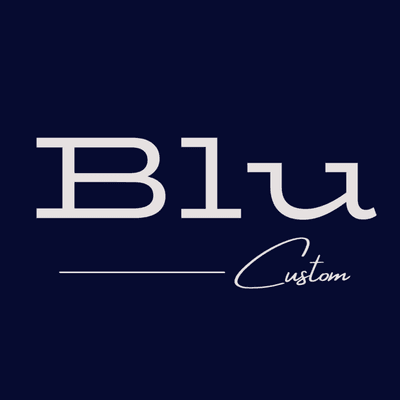 BLU Fine Menswear Custom-Made logo