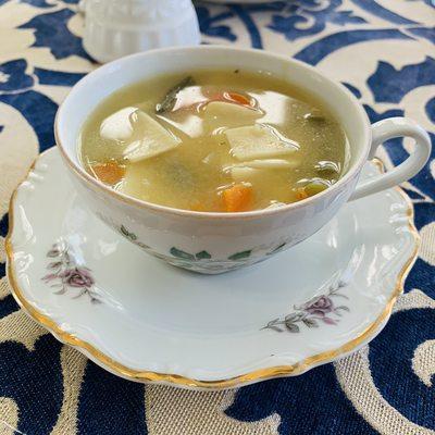 Our delicious and homemade Chicken Noodle Soup