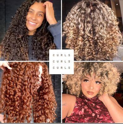 Specializing in curly cuts & color!