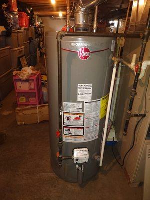 Proudly we are the largest water heater installer in the area