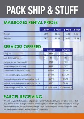 Price List