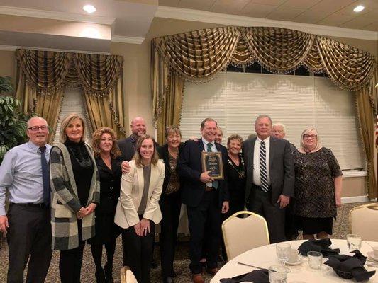 Our Broker, Tim Stanford, received 2019 Realtor of the Year for our local board office.