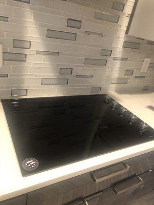 Cooktop cutout.