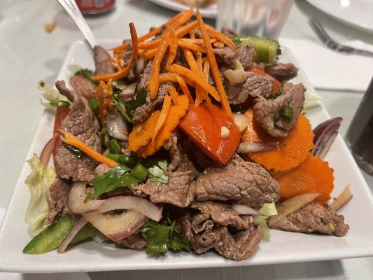 Beef salad