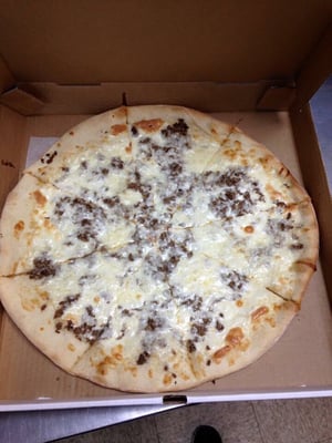 Cheese Steak Pizza