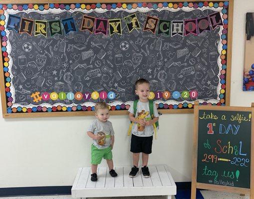 My little guys at school.