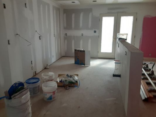 Before picture of the kitchen