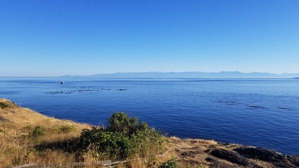 Absolutely breath taking scenery at south beach. Olympic mountains were majestic!