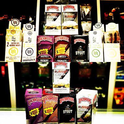 All varieties of backwoods ! Russian creme always in stock