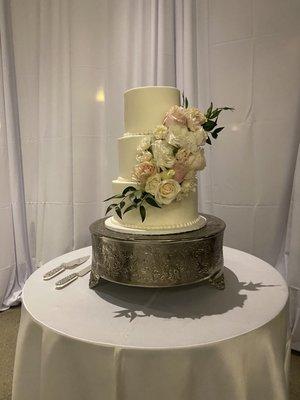 Flowers,Wedding cake