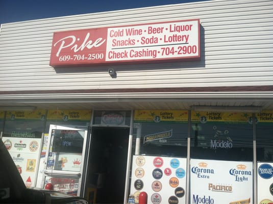 Pike Liquors in Hammonton!