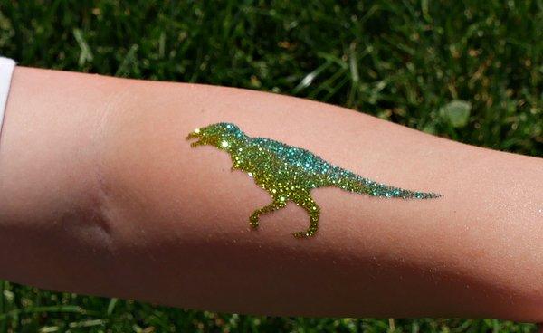 Glitter Tattoos can last up to 7 days!