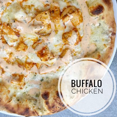 Buffalo chicken pizza