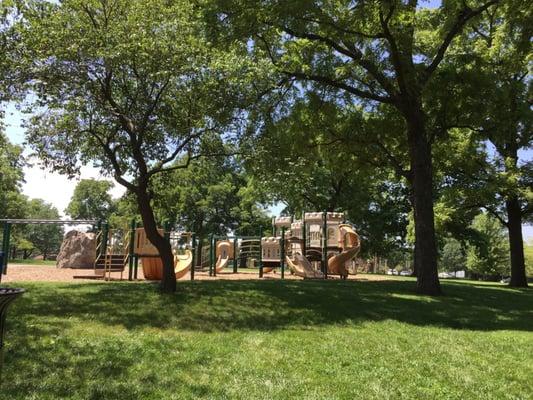 A large castle play ground