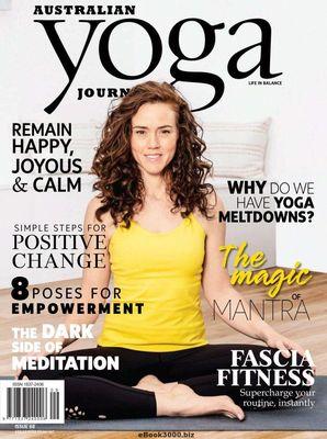 Dr. Ariele Foster appeared on the cover of Yoga Journal Australia Winter 2018 edition